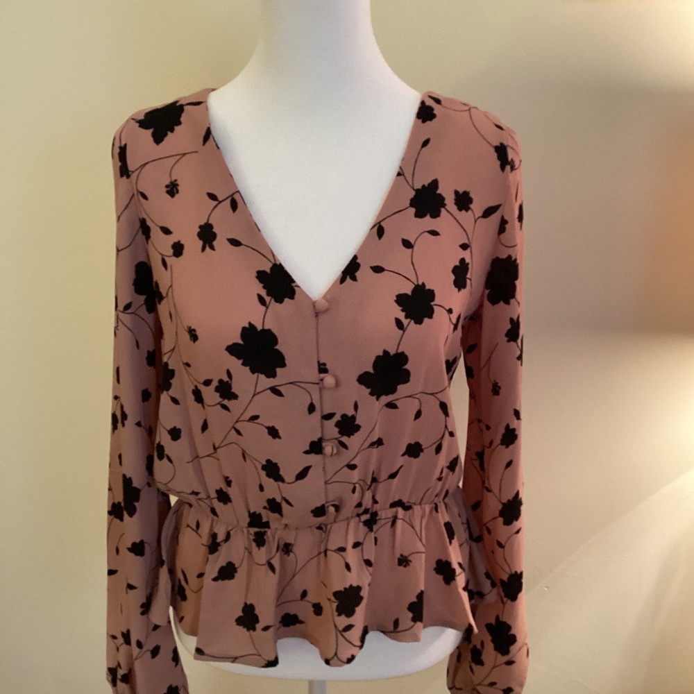Sienna Sky polyester blouse size S - Picture 1 of 5
